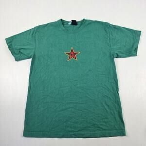 Vintage Y2K Obey Andre The Giant Star Logo‎ T-Shirt USA Made Men's Medium Skate